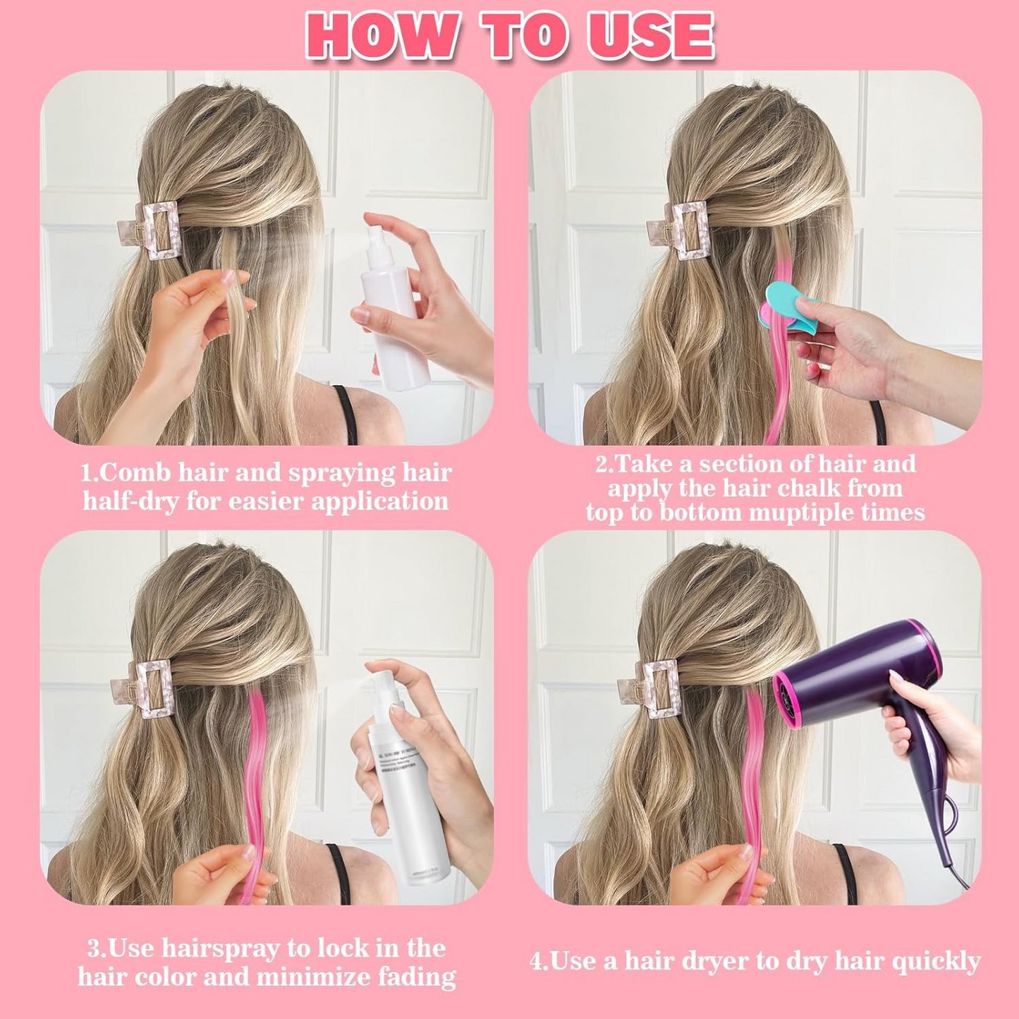 GlowHair Chalk