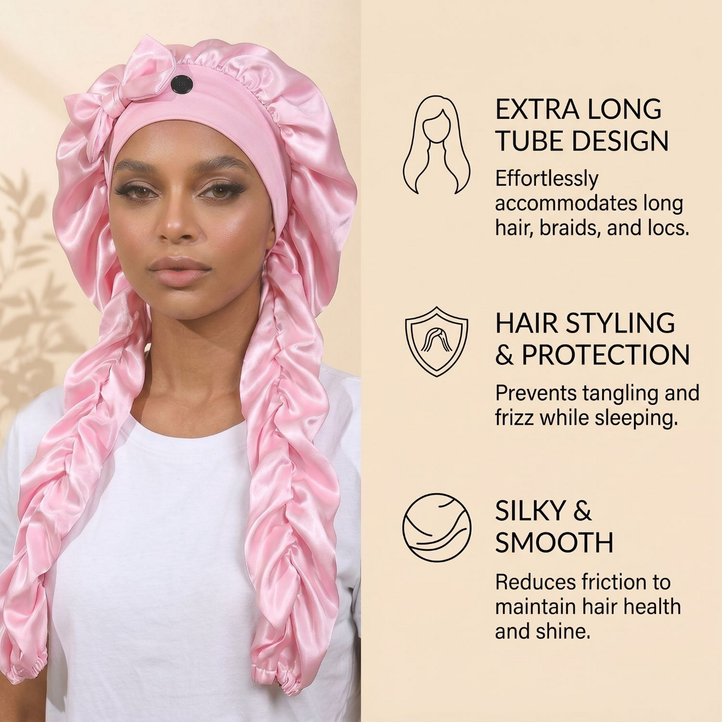 Satin Sleep Bonnet