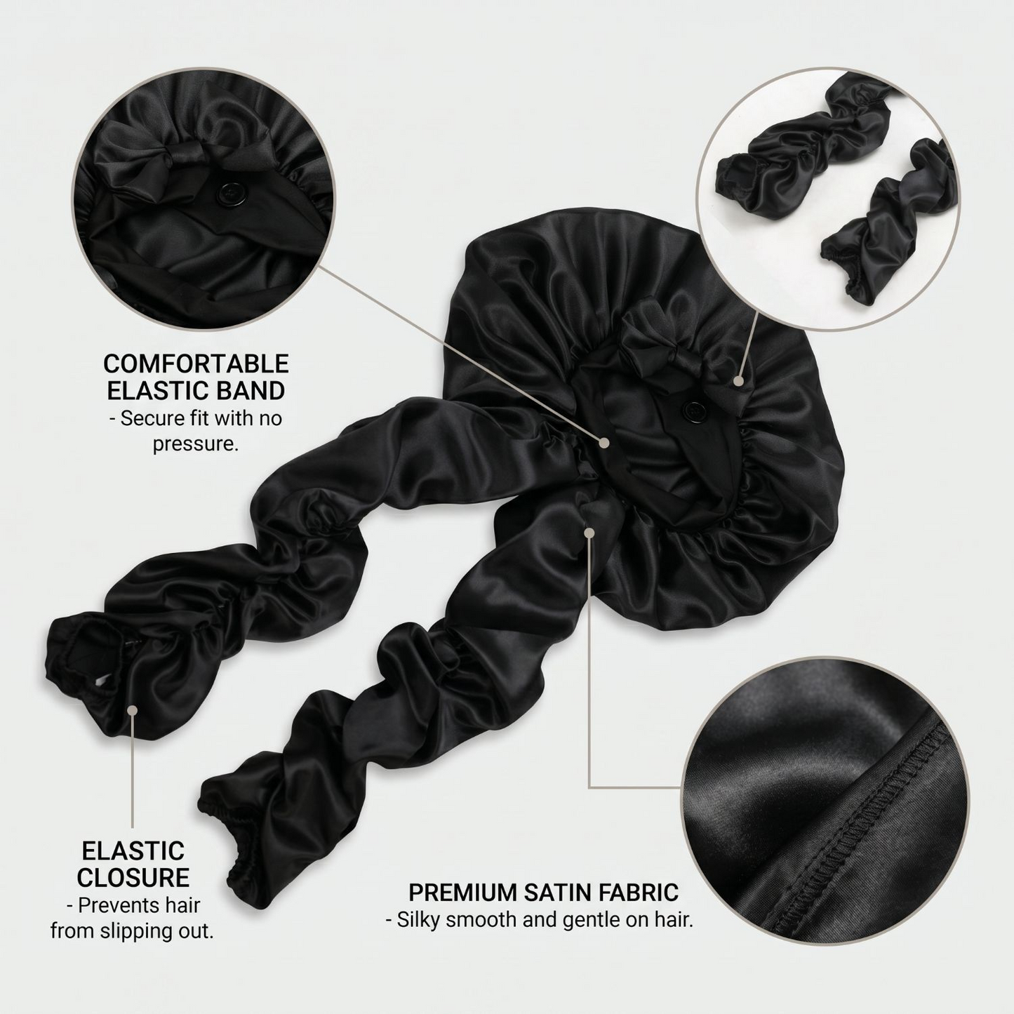 Satin Sleep Bonnet