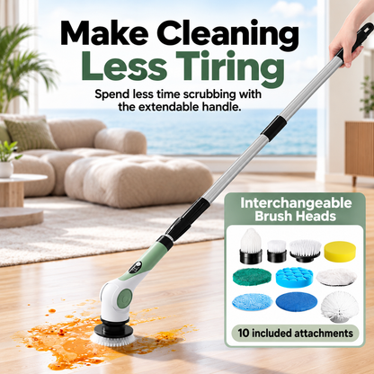 10-in-1 Electric Cleaning Brush