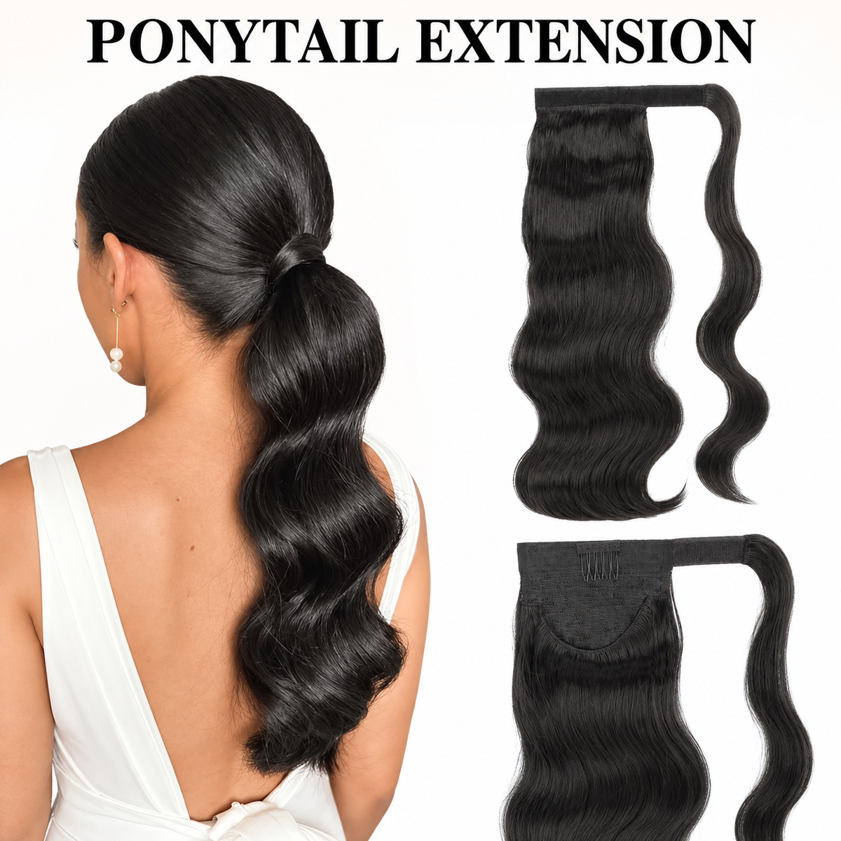 Claw Clip Ponytail Extension