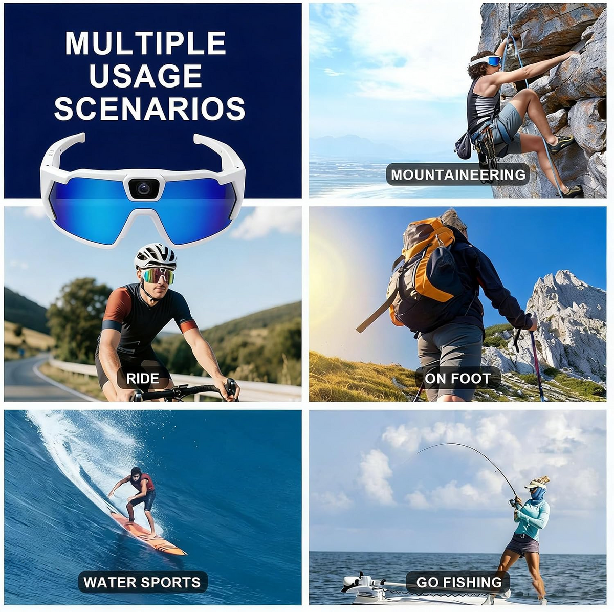 Smart Camera Sunglasses