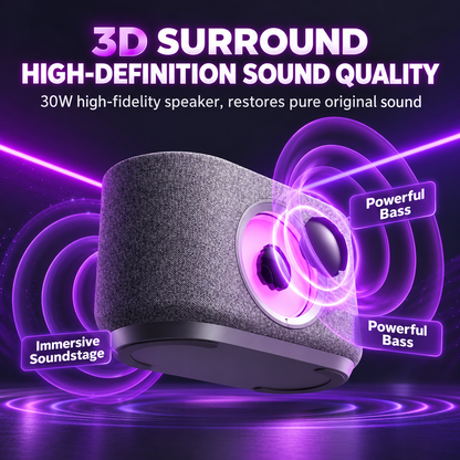 Magnetic Fluid Bluetooth Speaker