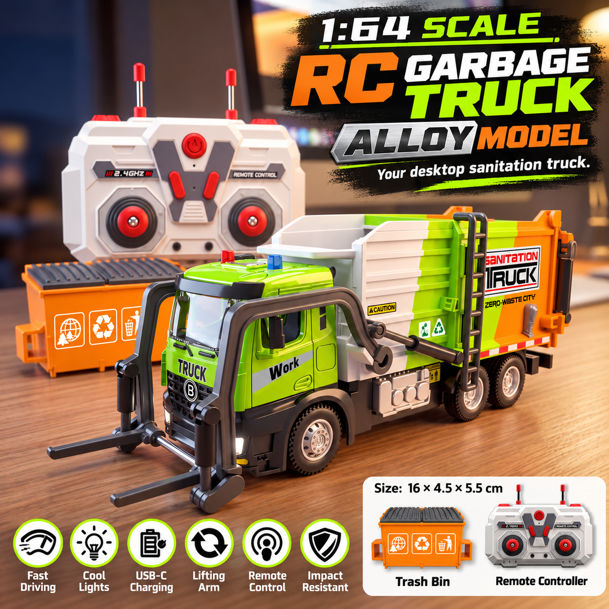 RC Garbage Truck