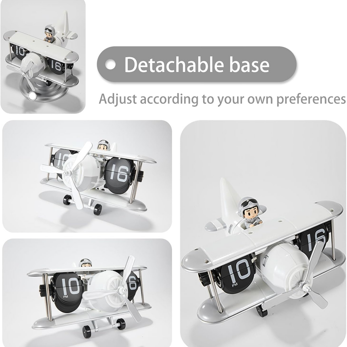 Airplane Flip Clock