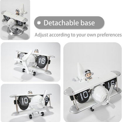 Airplane Flip Clock