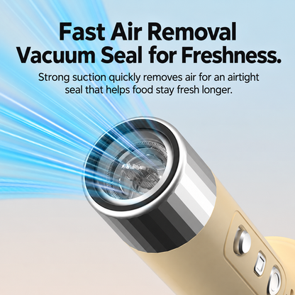 2-in-1 Chopper & Vacuum Sealer.
