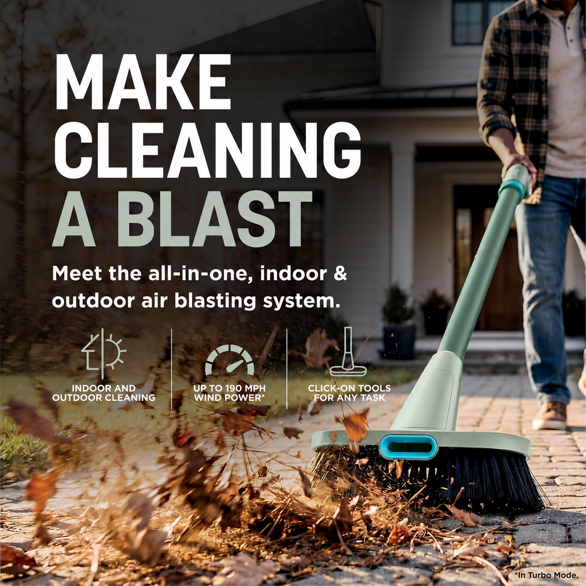 Blasting System with BlastBroom