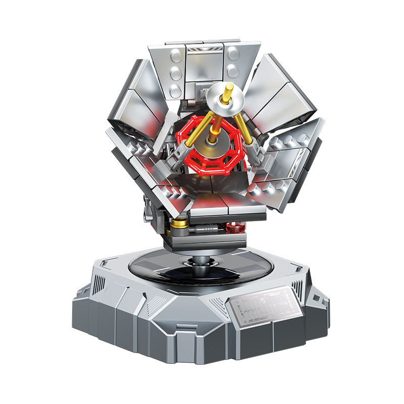 Solar-Powered Rotating Turret