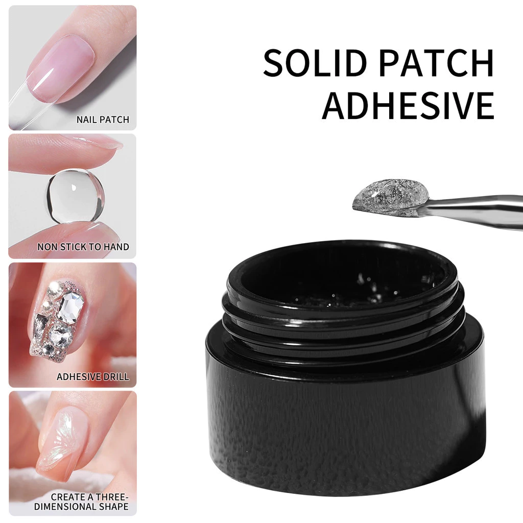 Solid Nail Glue Gel