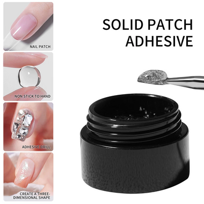 Solid Nail Glue Gel
