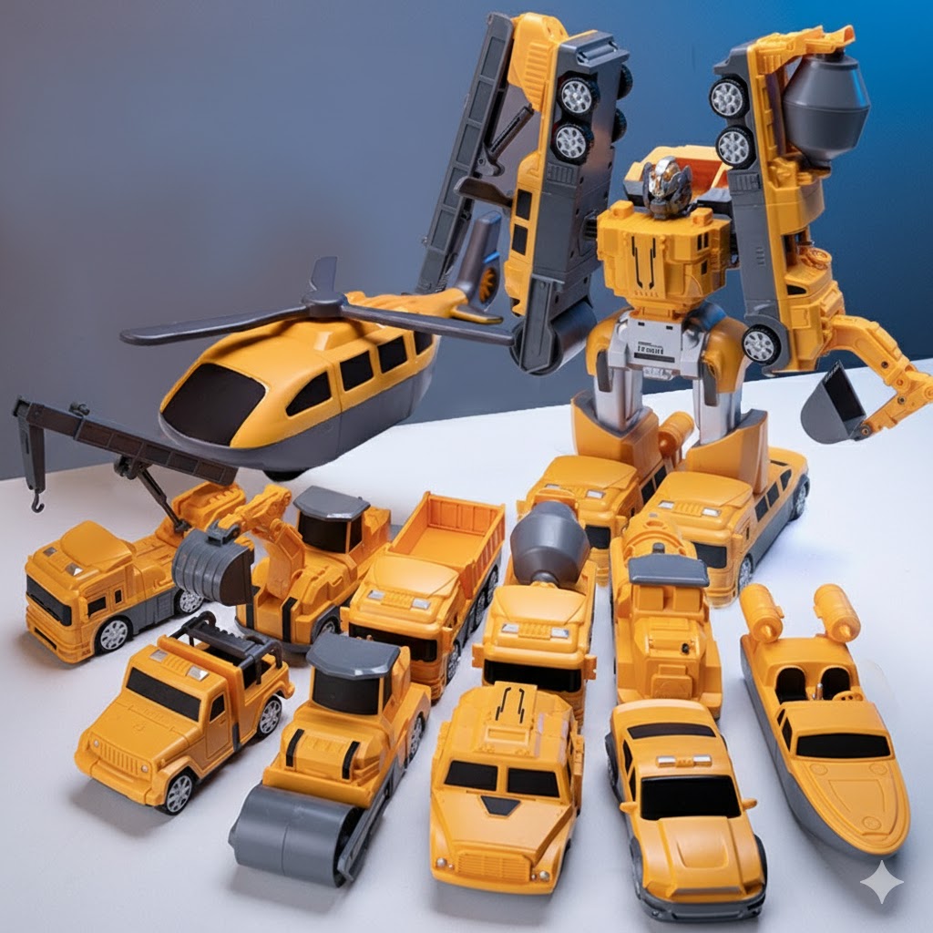 Transforming Magnet Toys