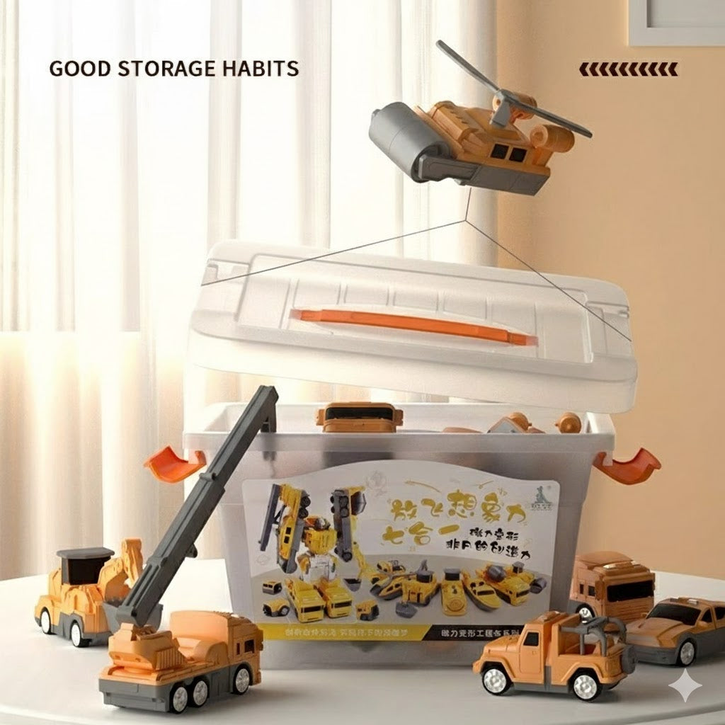 Transforming Magnet Toys