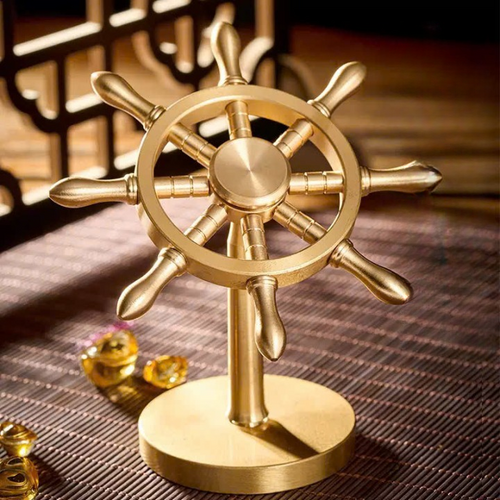 Mini Ship Wheel Ornament